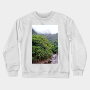 Iao Valley State Park Study 3 Crewneck Sweatshirt